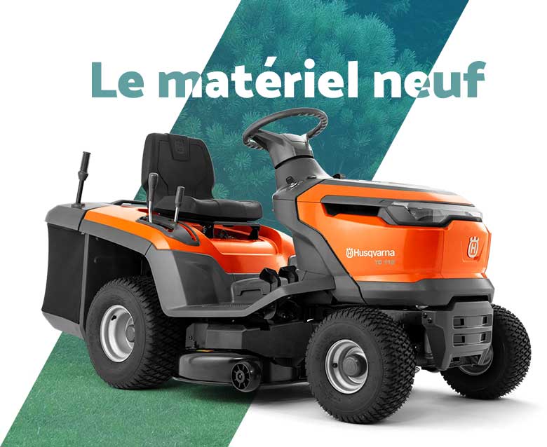 Vente de matériels neufs